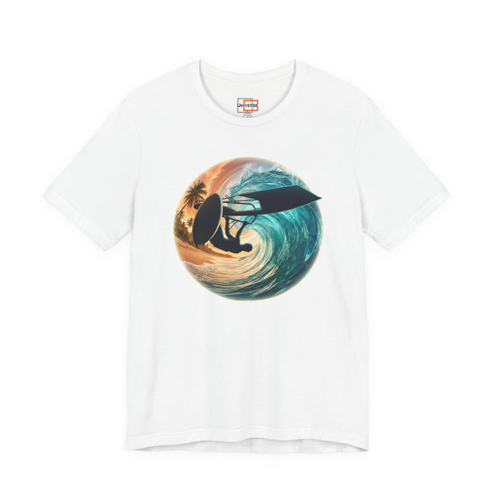 Windsurfer Wave Vortex — Unisex Graphic Tee | Universe
