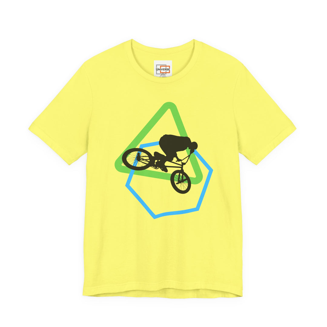 Minimal BMX Light — Unisex Graphic Tee | Universe