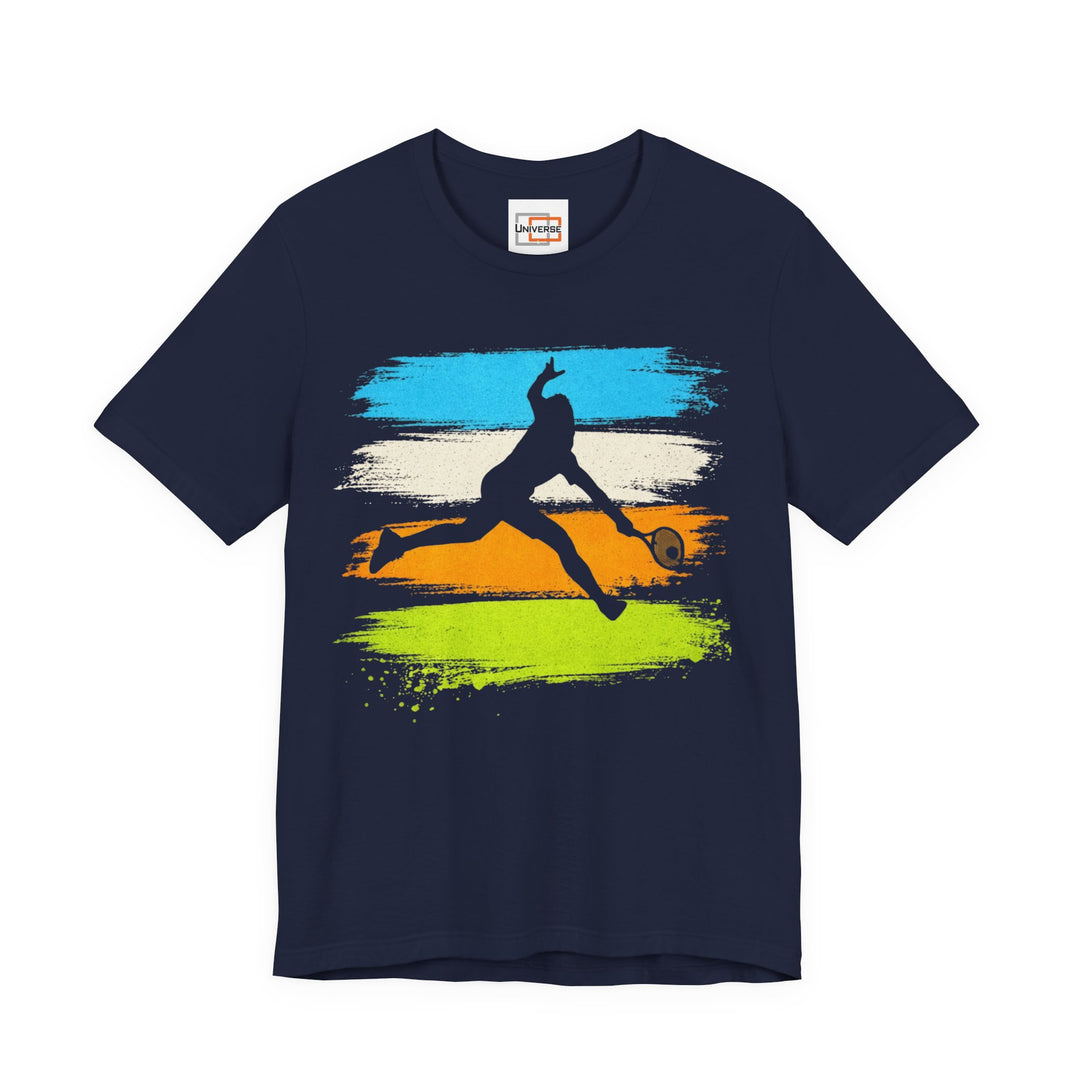 Vintage Tennis Retro— Unisex Graphic Tee | Universe