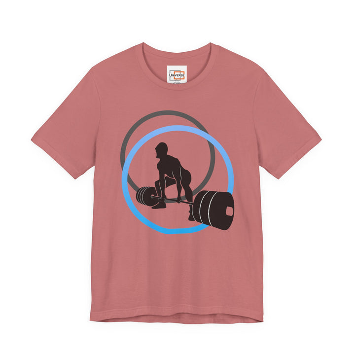Minimal Deadlift Light — Unisex Graphic Tee | Universe