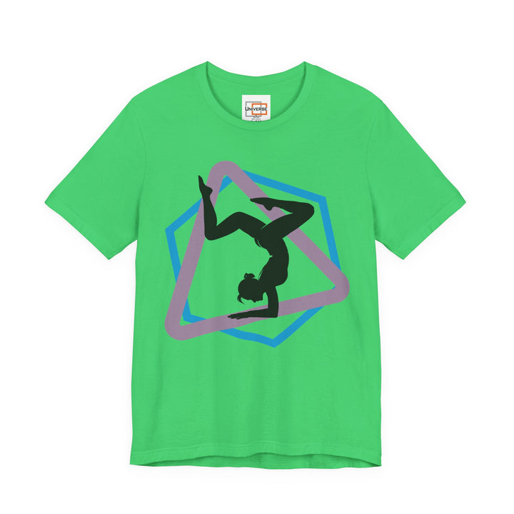 Minimal Yoga Light — Unisex Graphic Tee | Universe