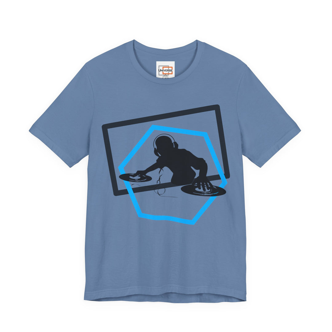 Minimal DJ Light — Unisex Graphic Tee | Universe
