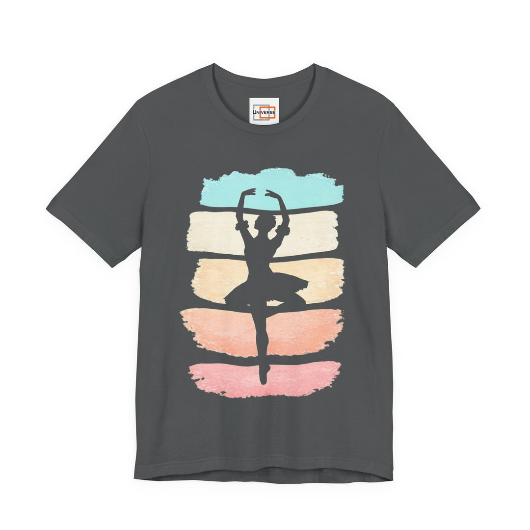 Vintage Ballerina Pastel — Unisex Graphic Tee | Universe