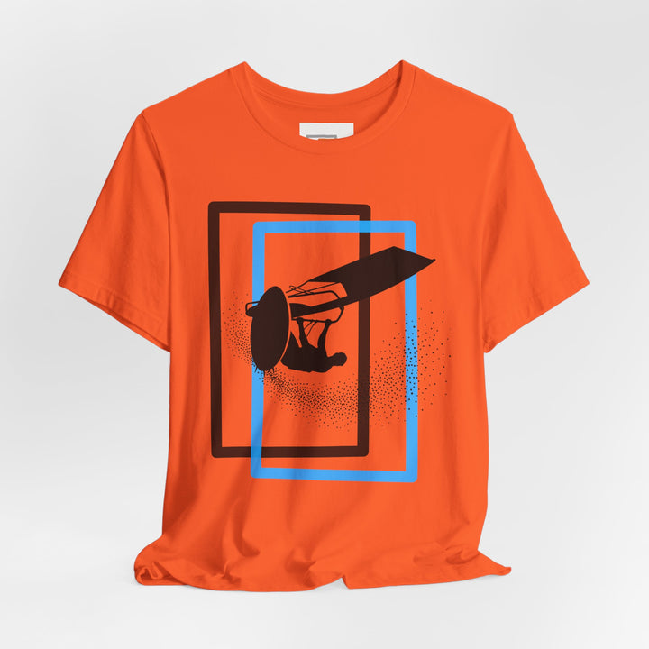 Minimal Windsurfer Light — Unisex Graphic Tee | Universe