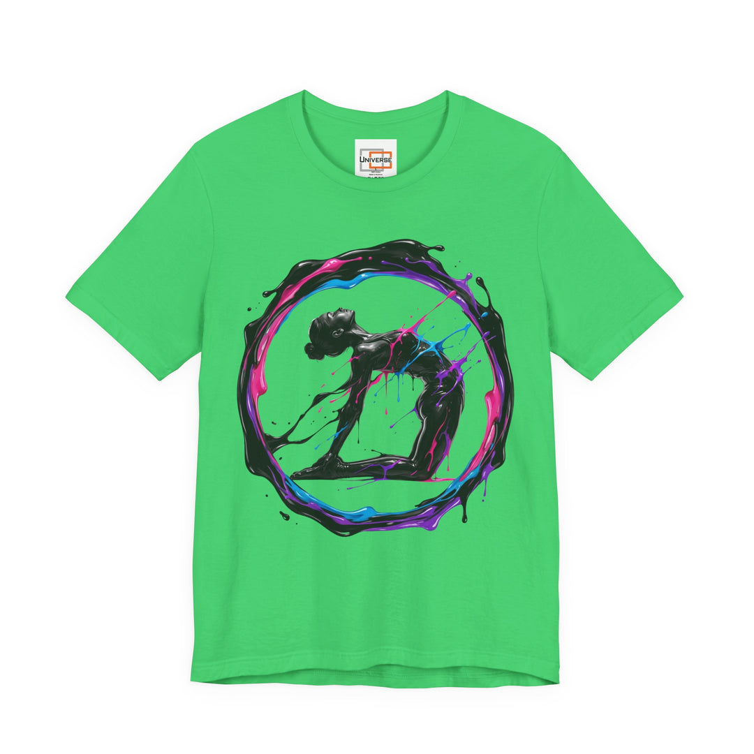 Paint Splash Dancer— Unisex Graphic Tee | Universe