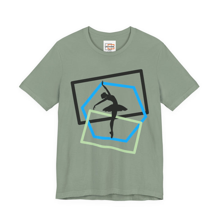 Minimal Ballerina Light — Unisex Graphic Tee | Universe