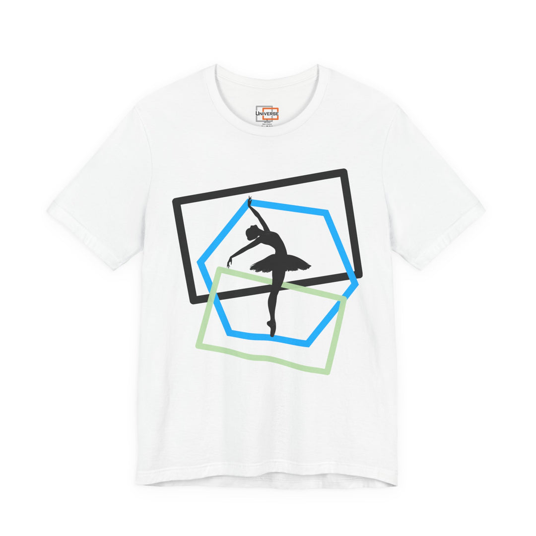 Minimal Ballerina Light — Unisex Graphic Tee | Universe