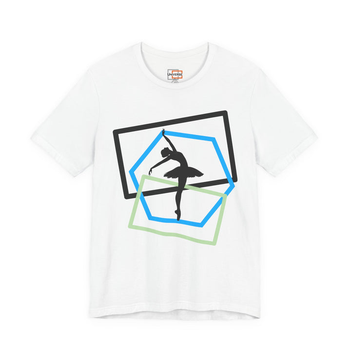 Minimal Ballerina Light — Unisex Graphic Tee | Universe