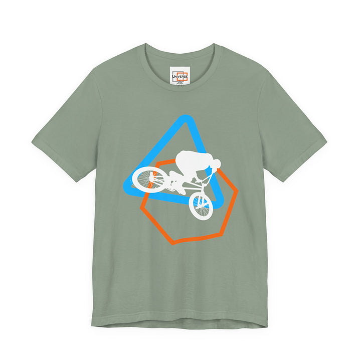 Minimal BMX Dark — Unisex Graphic Tee | Universe