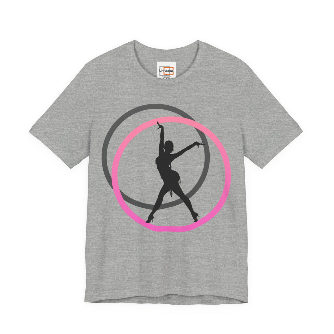 Minimal Dancer Light — Unisex Graphic Tee | Universe