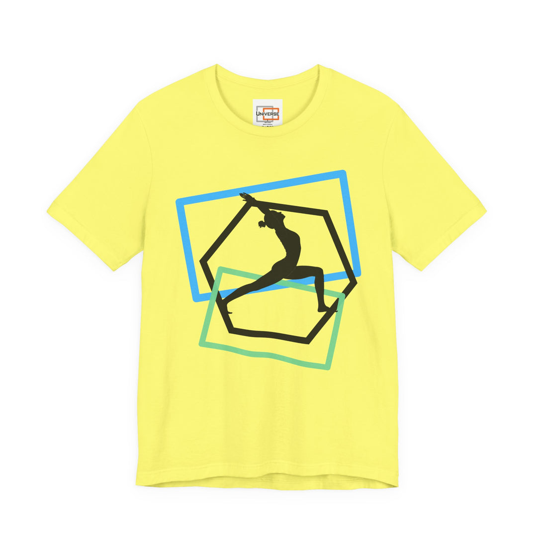 Minimal Yoga 2 Light — Unisex Graphic Tee | Universe