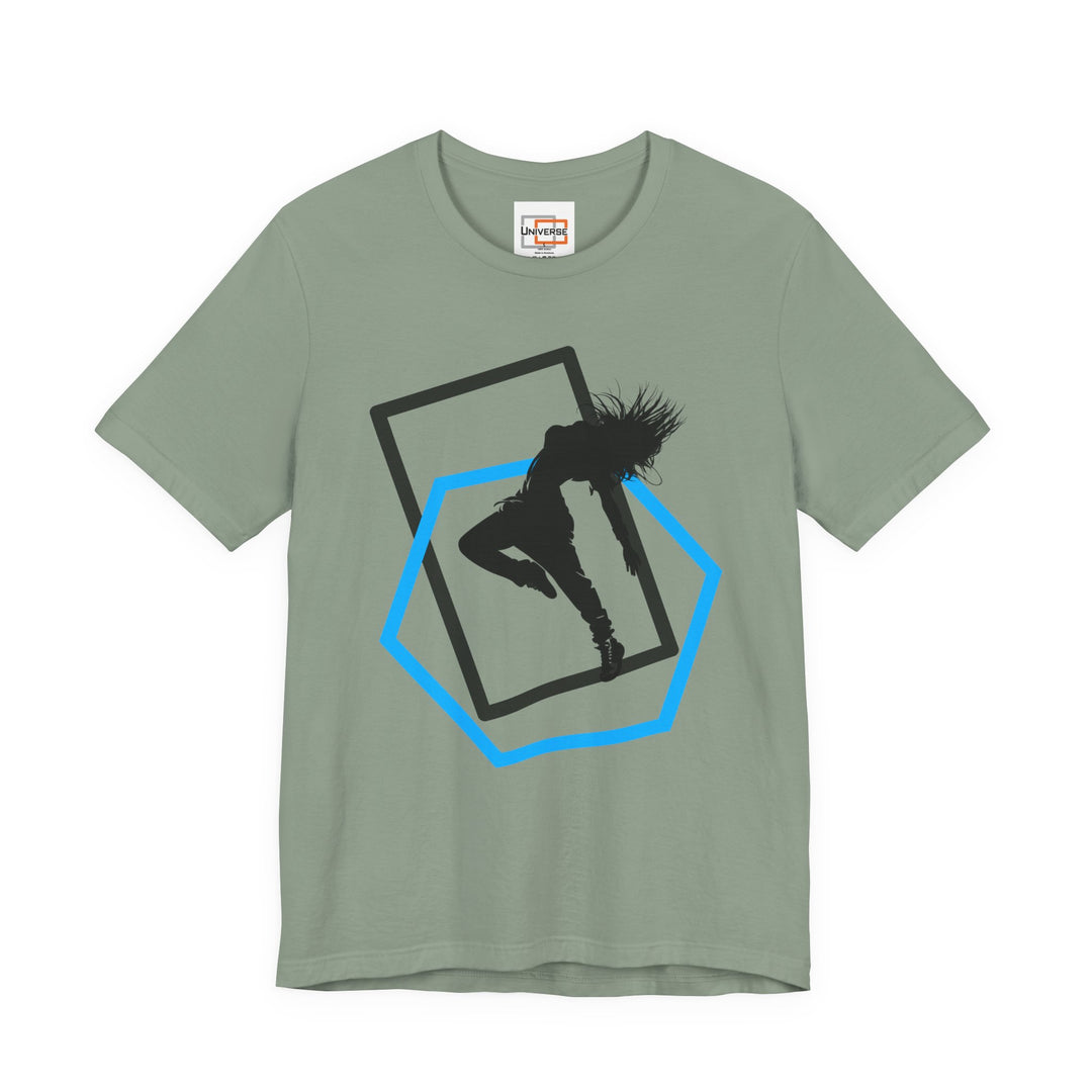 Minimal Street Dancer Light — Unisex Graphic Tee | Universe