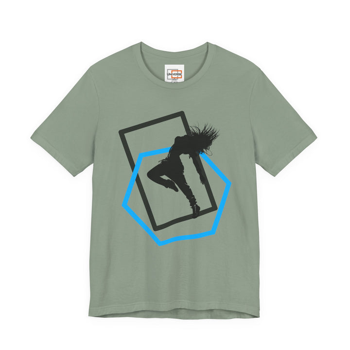 Minimal Street Dancer Light — Unisex Graphic Tee | Universe