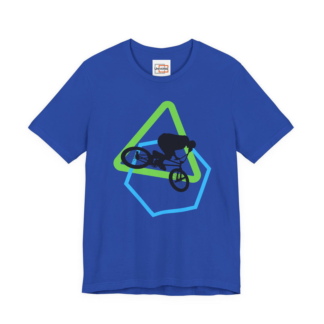 Minimal BMX Light — Unisex Graphic Tee | Universe