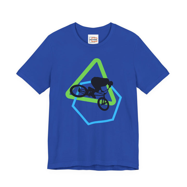 Minimal BMX Light — Unisex Graphic Tee | Universe
