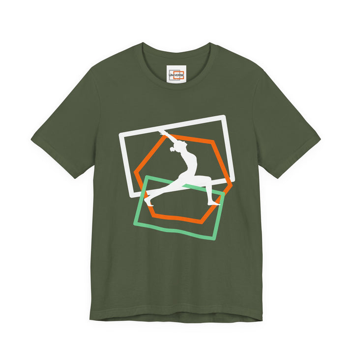 Minimal Yoga Dark — Unisex Graphic Tee | Universe