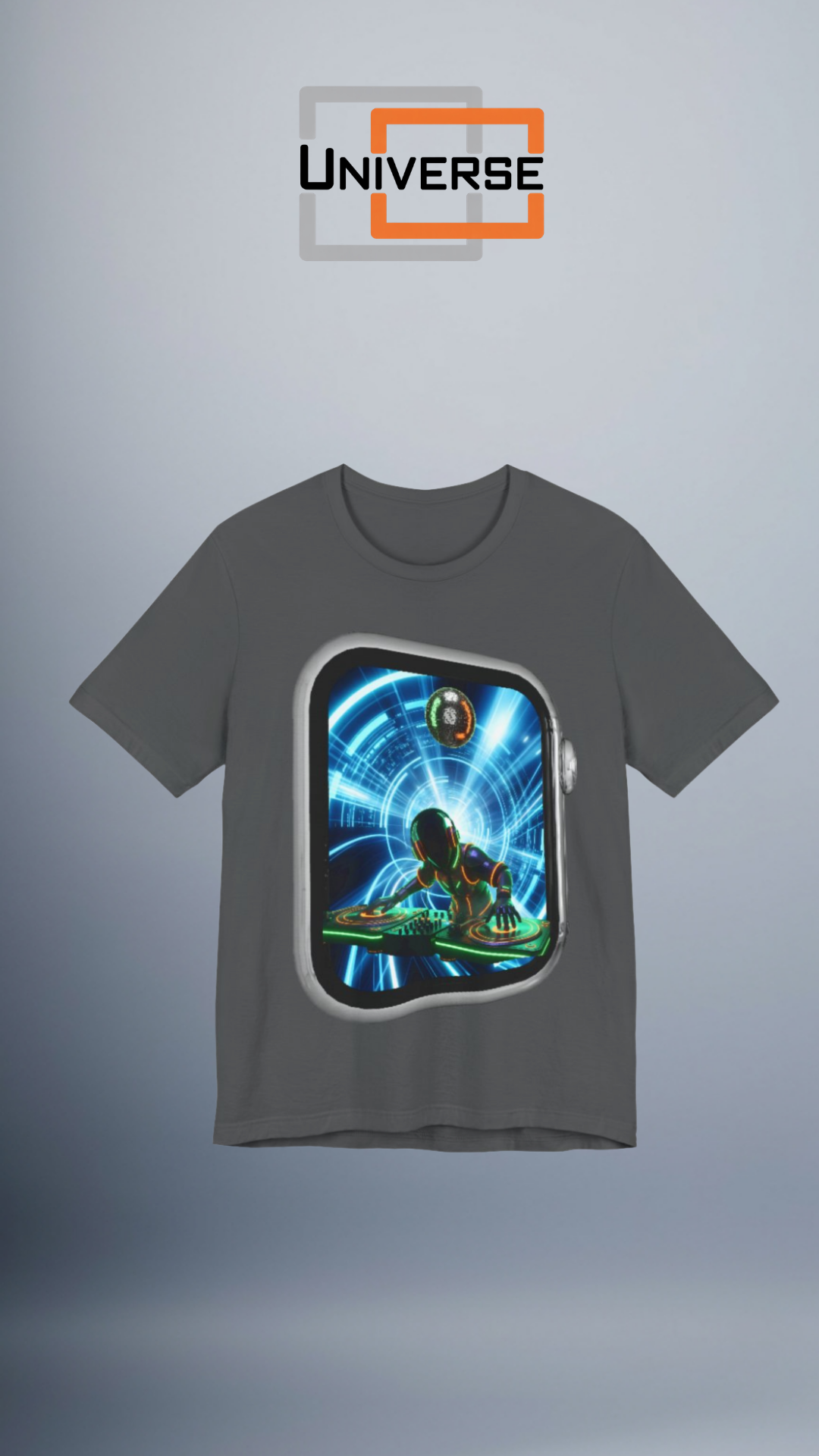 DJ i-watch Portal Branded Design Portrait — Universe Digital