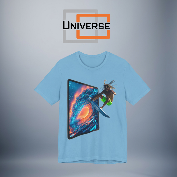 Fire Wave Surfer Portal Branded Design — Universe Digital