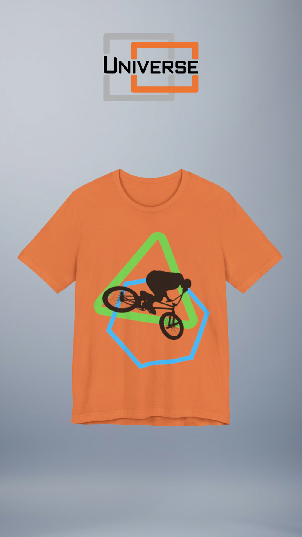 Minimal BMX Light Branded Design Portrait — Universe Digital