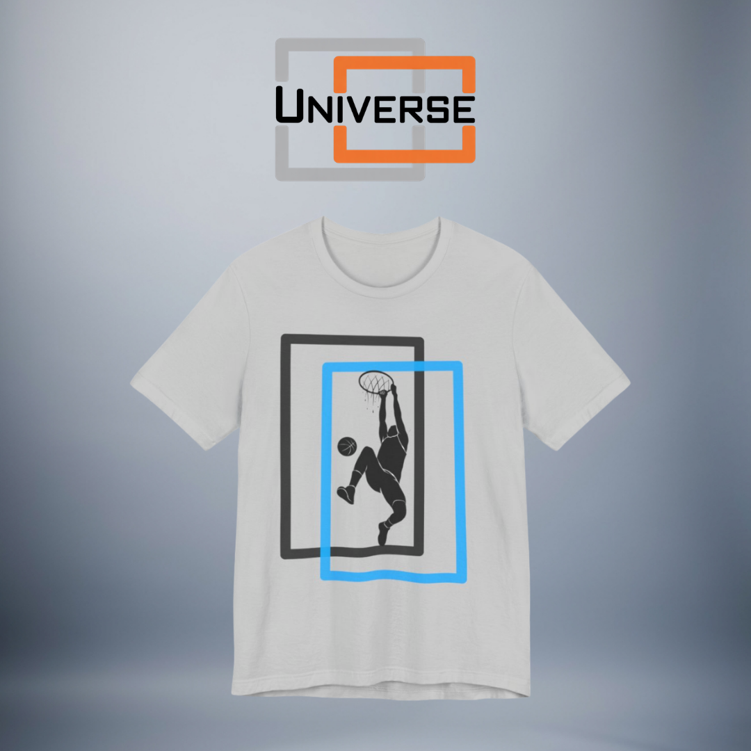 Minimal Basketball Dunk Light Branded Design — Universe Digital