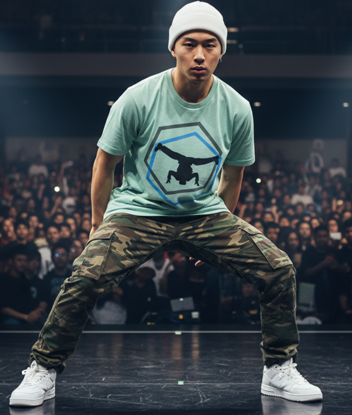 Minimal Breakdancer Light Mockup — Universe Digital