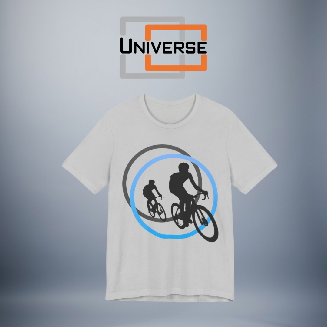 Minimal Cyclists Light Branded Design — Universe Digital