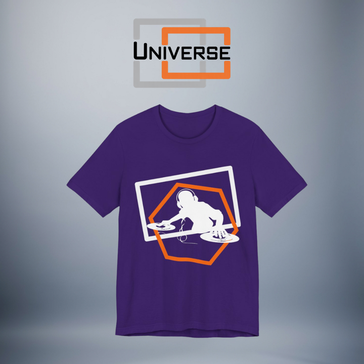 Minimal DJ Dark Branded Design — Universe Digital