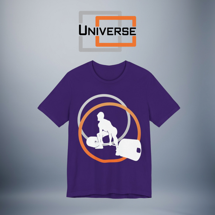 Minimal Deadlift Dark Branded Design — Universe Digital