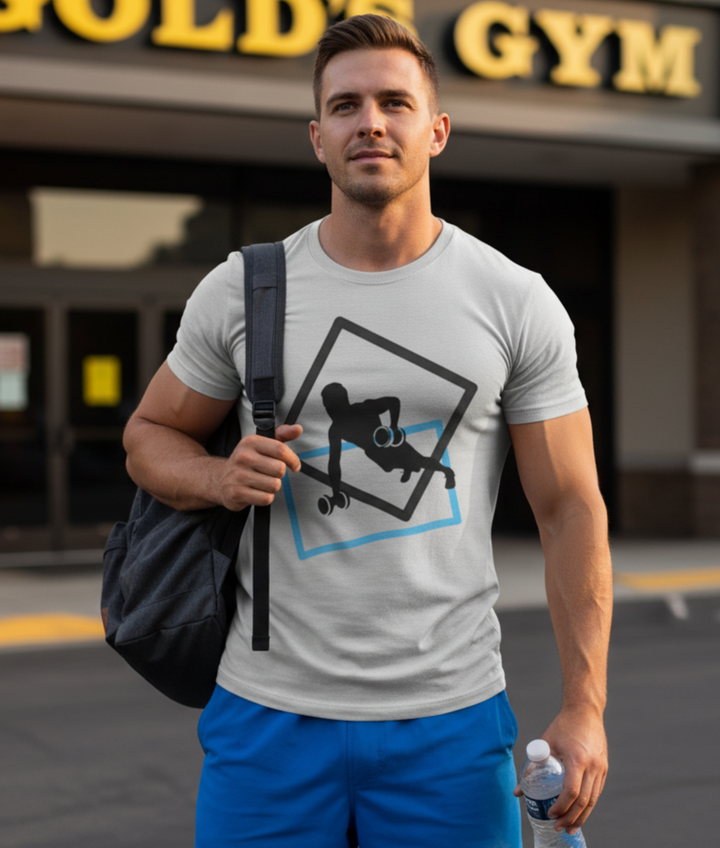Minimal Dumbbell Row Light Mockup — Universe Digital