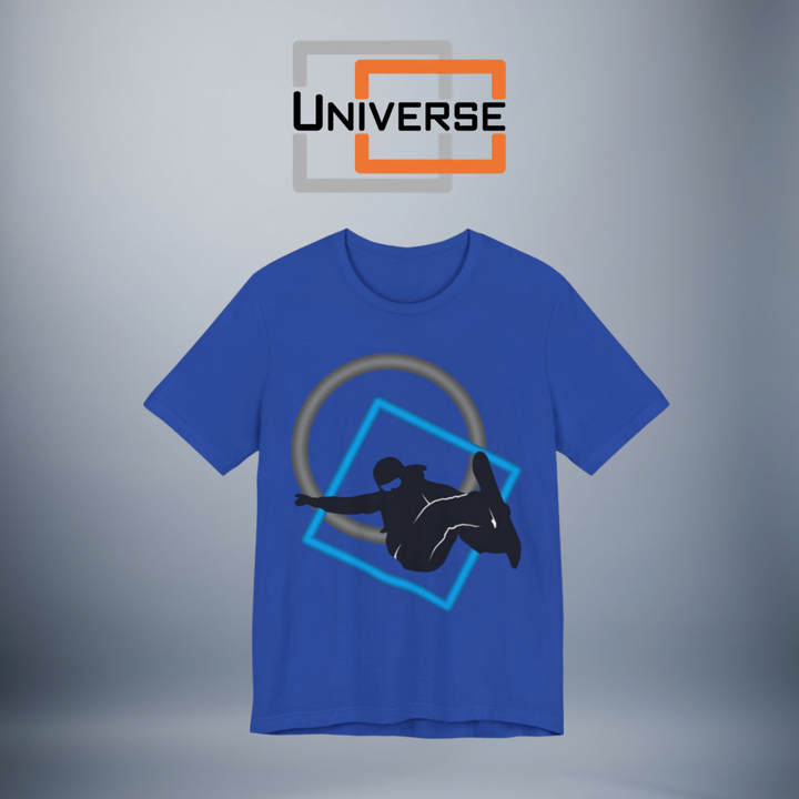 Minimal Snowboarder Light Branded Design — Universe Digital
