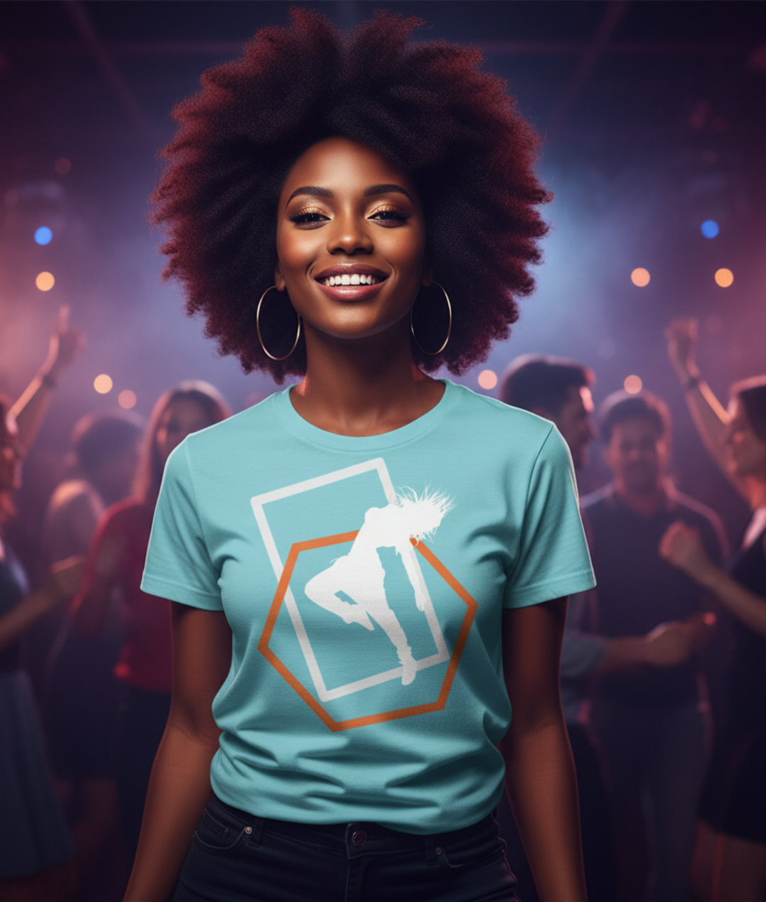 Minimal Street Dancer Dark Mockup — Universe Digital