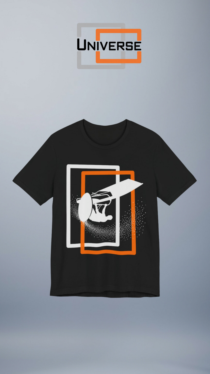 Minimal Windsurfer Dark Branded Design Portrait — Universe Digital