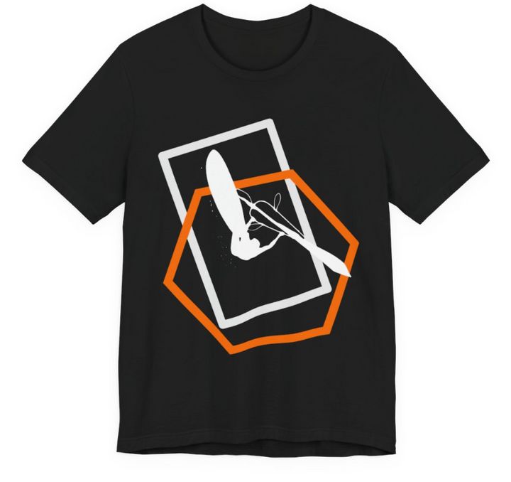 Minimal Windsurfer Dark 2 Product Shot — Universe Digital