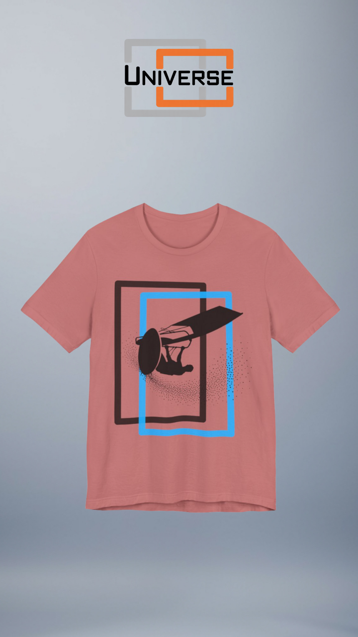 Minimal Windsurfer Light 2 Branded Design Portrait — Universe Digital
