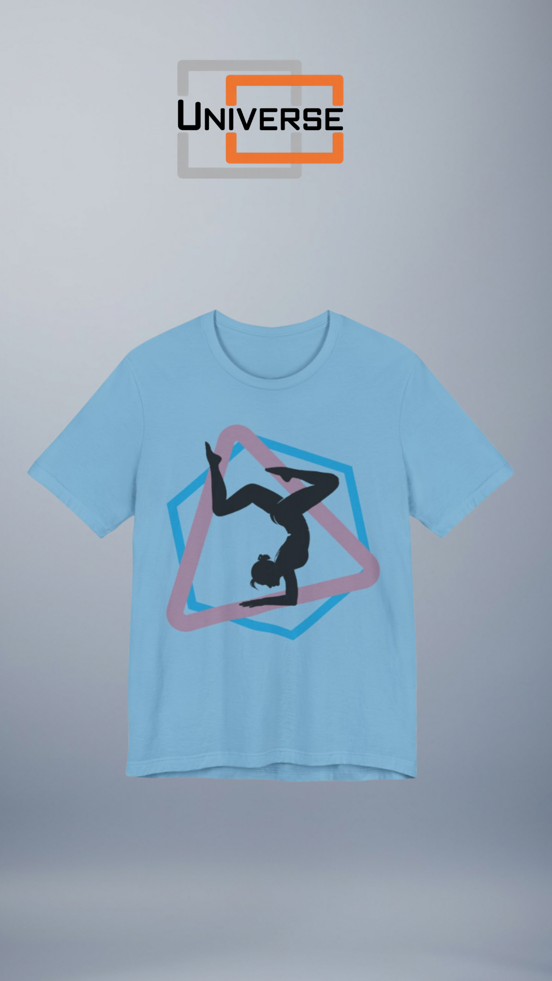 Minimal Yoga Light Branded Design Portrait — Universe Digital
