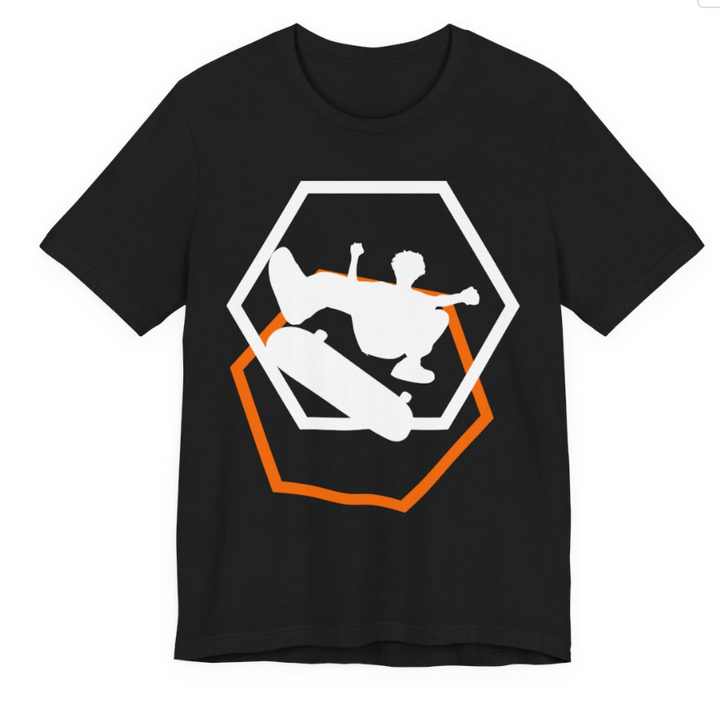 Minimal Skateboarder Dark | Universe