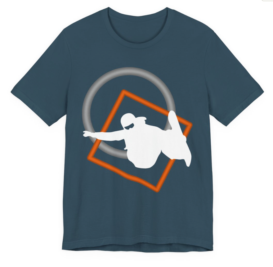 Minimal Snowboarder Dark | Universe
