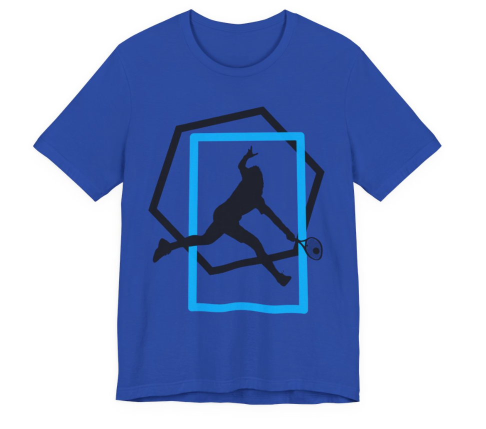 Minimal Tennis Man Light | Universe