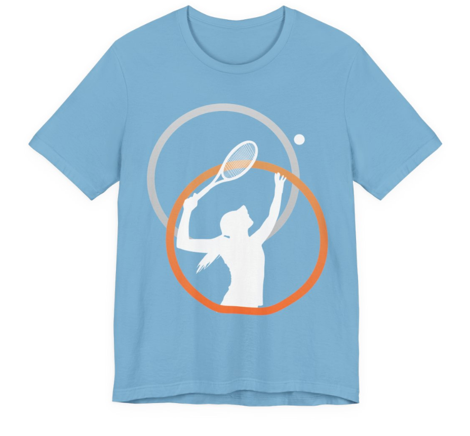 Minimal Tennis Player Dark | Universe