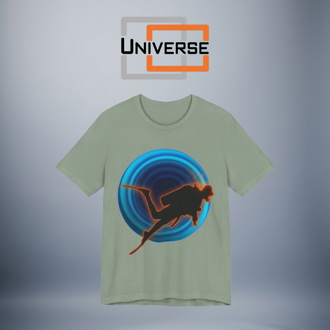 Neon Diver Vortex Branded Design — Universe Digital