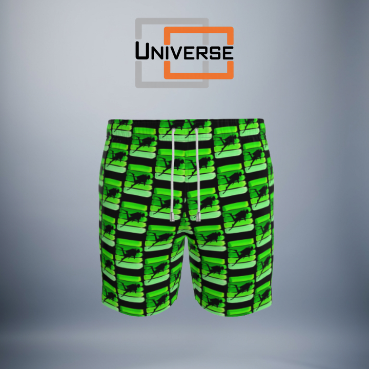 Neon Diver — Boardshorts | Universe