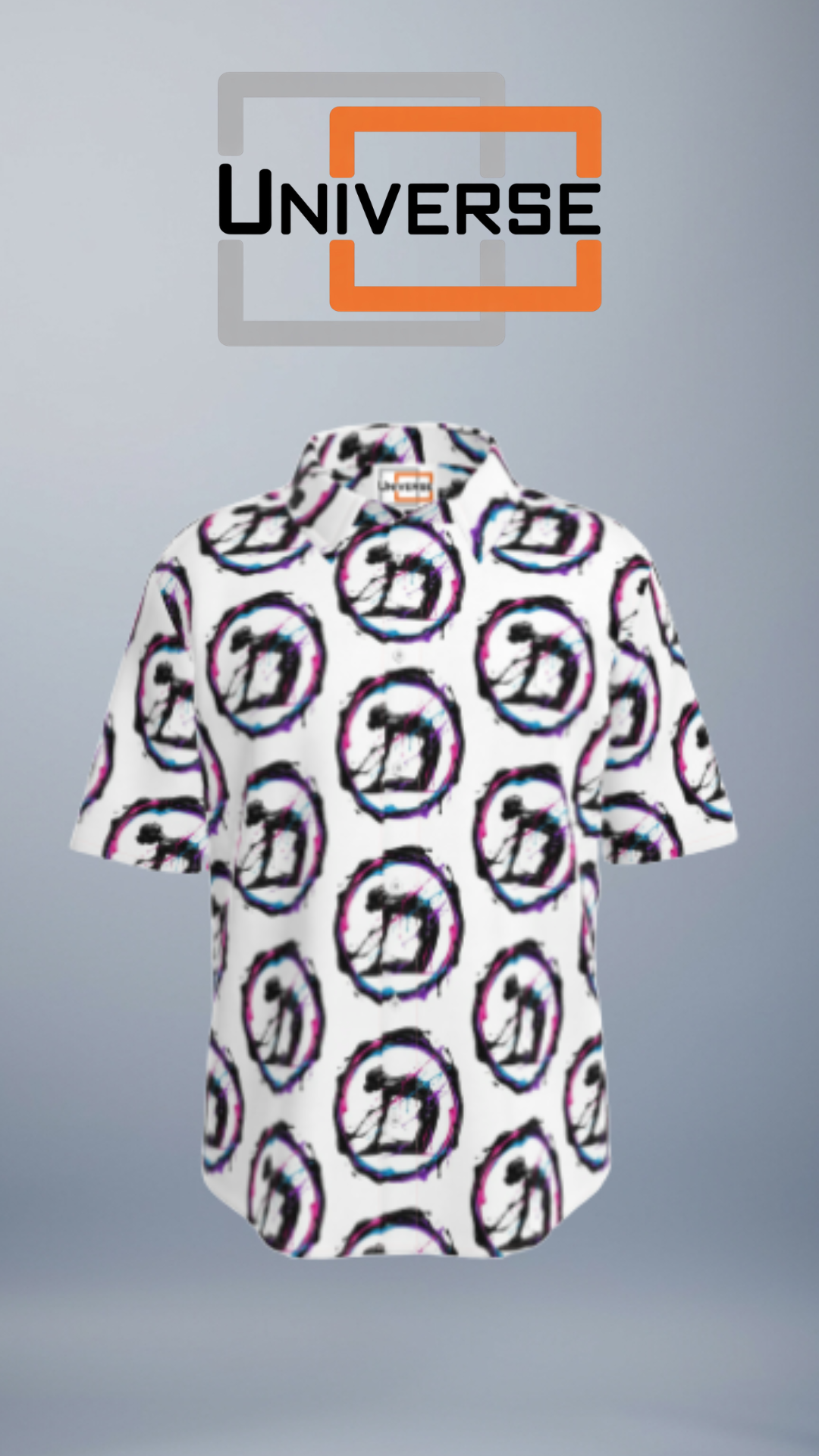 UNI-SH-070 Branded Design Portrait — Universe Digital