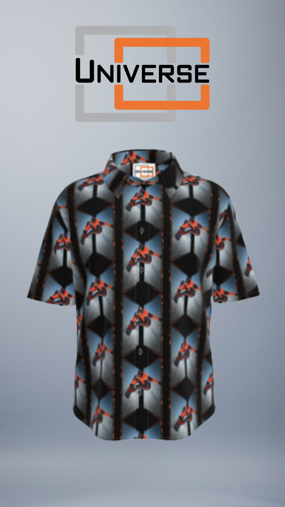 UNI-SH-117 Branded Design Portrait — Universe Digital