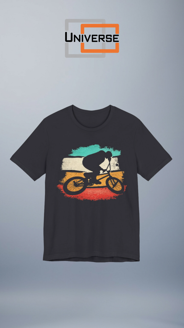 Vintage BMX Retro Branded Design Portrait — Universe Digital