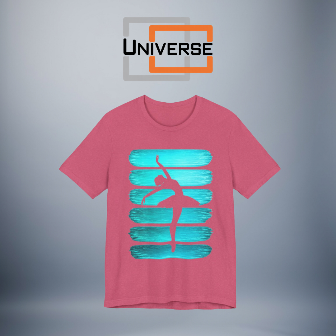 Vintage Ballerina Stripes Branded Design — Universe Digital