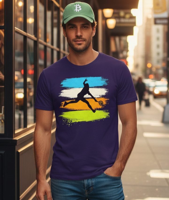 Vintage Tennis Retro Mockup — Universe Digital