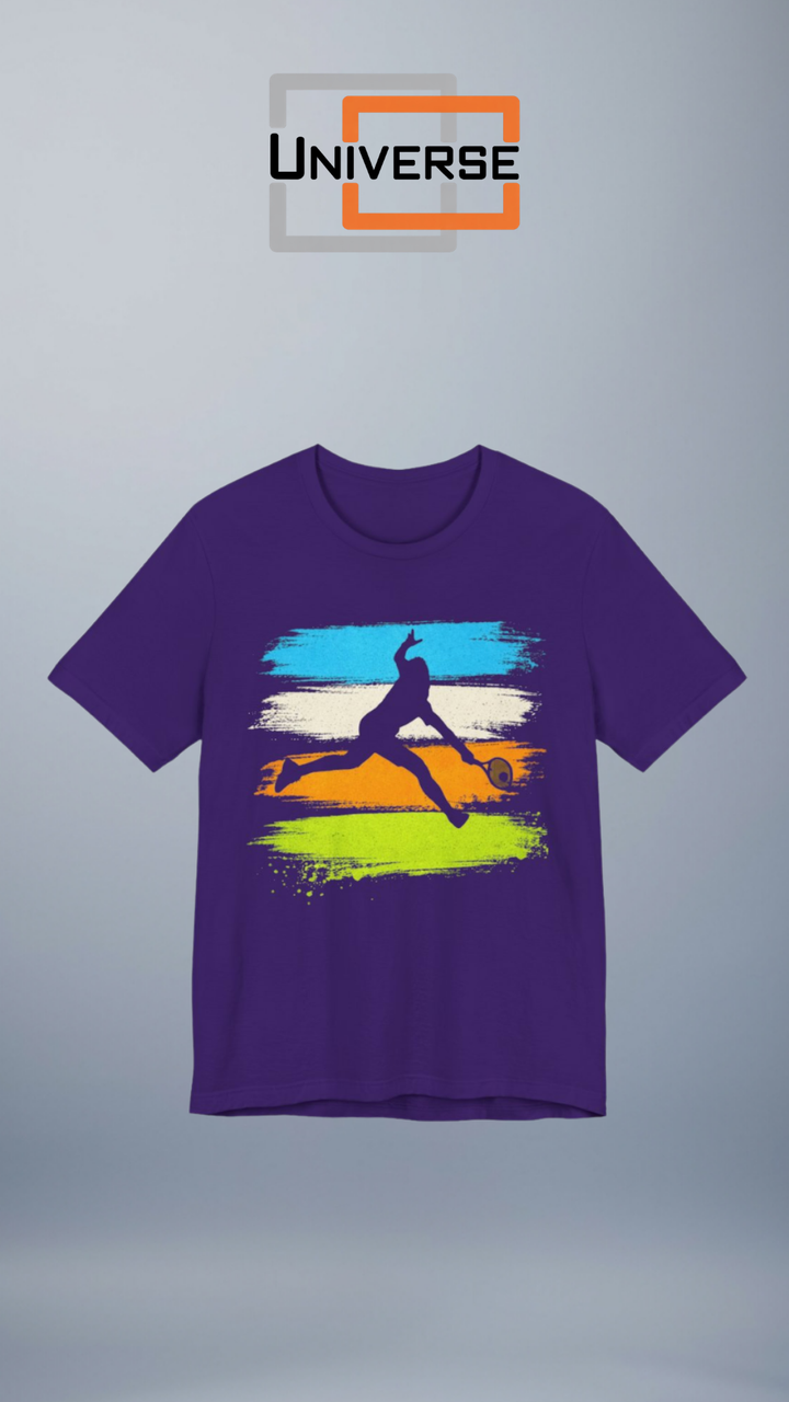 Vintage Tennis Retro Branded Design Portrait — Universe Digital