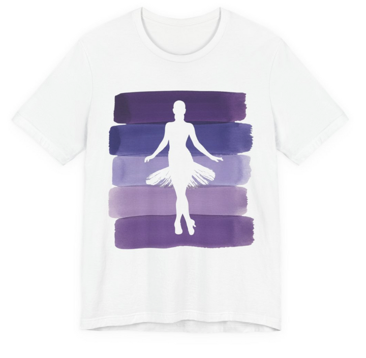 Vintage Ballerina Purple Stripes | Universe