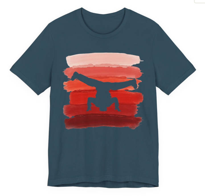 Vintage Breakdancer Red Stripes | Universe