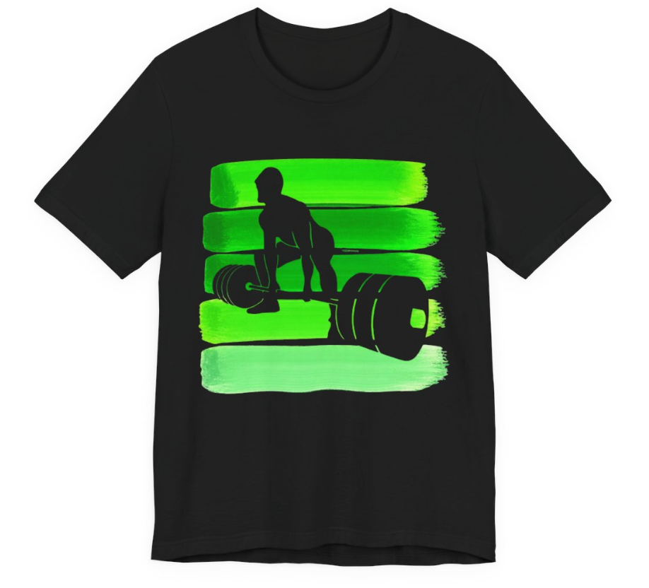 Vintage Deadlift Green Stripes | Universe